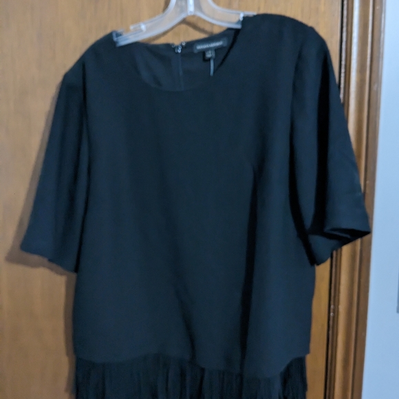 NWT Banana Republic fringe trim top - Picture 2 of 7